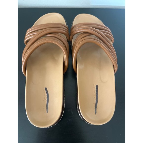 Madewell NK016 The Charley Strappy Slide Sandal, Size 8 - Picture 3 of 5